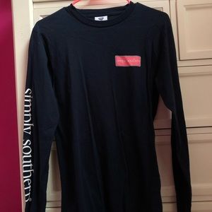 Navy Simply Souther Long Sleeve T-shirt (S)
